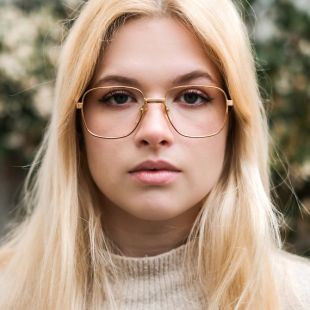 Lunettes d’or vintage Lunettes / Lunettes 90s Cadre Lunettes surdimensionnées / Lunettes de lecture / Lunettes femme pour elle / Mens Eye Glasses Square