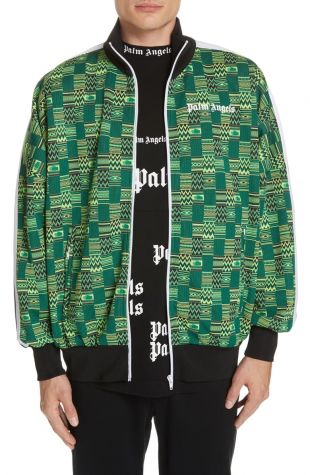 Loose Fit Zip Track Jacket