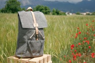 Sac à dos végétalien, Sac à dos végétalien, sac à dos Unisex, Sac à dos en tissu, Végétalien durable, Sac à dos d'ordinateur portable, sac à dos recyclé,