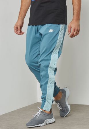 NIKE NSW AF1 WOVEN SNAP PANTS Light Blue/White