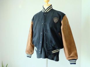 Polo Ralph Lauren Varsity Jacket, Varsity des années 90 (taille M)