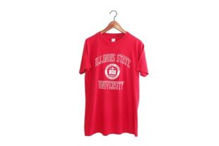 t-shirt vintage / T-shirt Champion / Chemise Illinois State / 1980 Illinois State University Champion t shirt Moyen