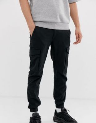 Jack & Jones Intelligence - Pantalon cargo resserré aux chevilles