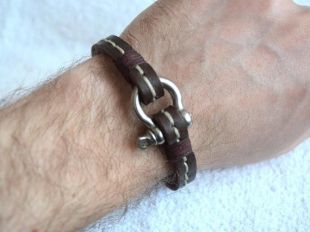 bracelet en cuir pour hommes pour le cadeau de cadeau de papa pour le cadeau d’hommes pour le bracelet de mari hommes bracelet pour le cadeau d’anniversaire de petit ami pour des hommes