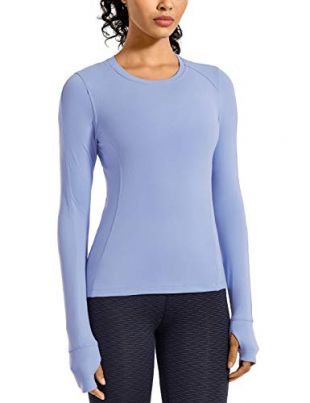 Haut De Sport Xersion Pour Fille - Taille M (10/13 Ans) - Rose Spacedye - Manches Longues Avec Pouces