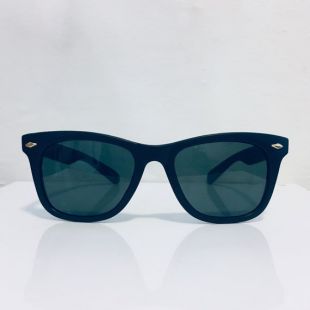 Lunettes de soleil Matt Black Wayfarer, Unisex Black Wayfarer, Retro Matt Black Wayfarer, Woman Wayfarer, Lunettes de soleil style années 60, Nuances Noires