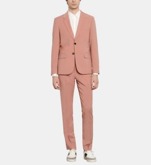 Veste de costume droite en laine