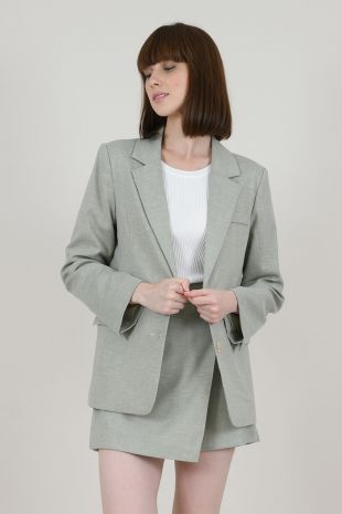 Veste tailleur classique kaki