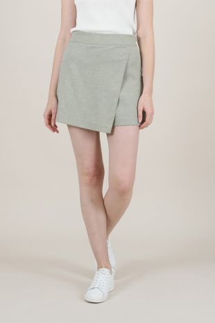 Mini jupe asymetrique