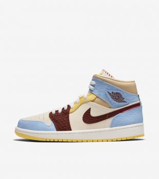 Air Jordan 1 Mid Fearless « Maison Chateau Rouge »