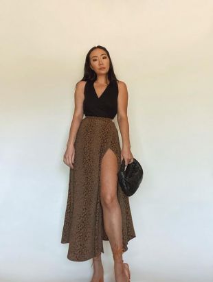 vintage Black Angora Wool Metallic Lurex Knit Blend Sleeveless Wrap Tie Tank Top Size M