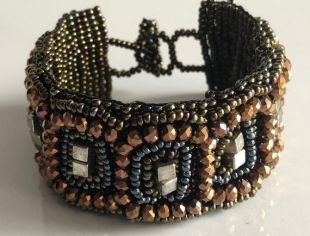 Bracelet perlé à la main, bracelet boho, bijoux boho