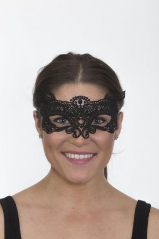 Womens Girls Mardi Gras Venetian Fancy Fancy Cat Eye Masque Black Half Animal Owl Masquerade Costume Accessory Cosplay