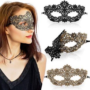 forunique - One Masquerade Mask for Women 2 Sides - Unique Luxury ...