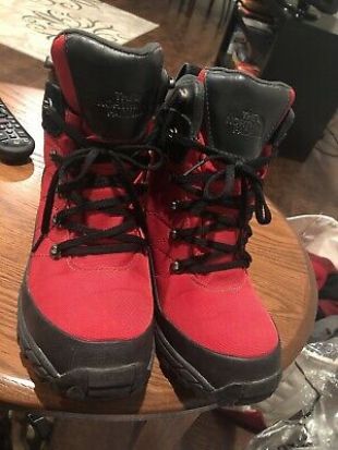 North Face - North Face Chilkat Nylon Snow Boots Mens Sz 8 Red ...