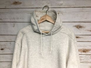 vintage 90's Galt Sand Heather gris sweat-shirt à capuchon blanc sweat à capuche gris uni sweat-shirt à capuchon gris - Petit/ Moyen