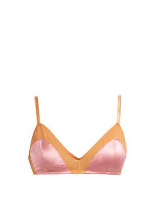 Soutien-gorge en satin de soie Beatrice