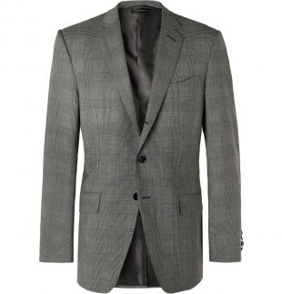 Tom Ford O'Connor Prince of Wales Checked Suit Jacket