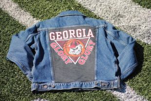 Veste Jean Denim de l’Université de Géorgie