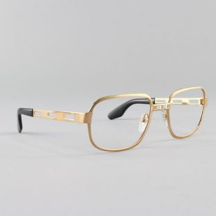 Lunettes Vintage (fr) Lunettes des années 80 Cadre de lunettes Decut Out d'or (fr) Lunettes Deadstock - AO32
