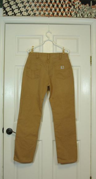 34 x 32 CARHARTT pantalon Ochre moutarde beige-jaune Relaxed Fit