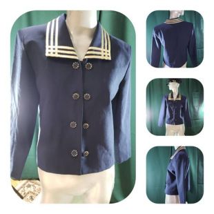 Blazer à double poitrine nautique