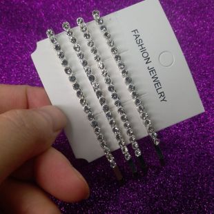 Strassestone Bobby Pin, Strassstone Hair Clip Barrette, Crystal Hair Clip, Silver Crystal Hair Pins for Women Girls, Bridal Wedding Hair Jewelry