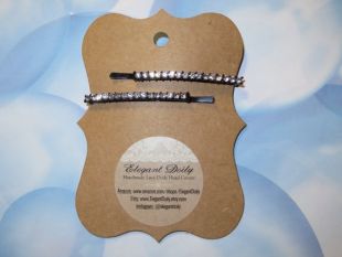 Lot De 6 épingles à Cheveux Strass - Bijoux De Cheveux élégants - Princess Accessories