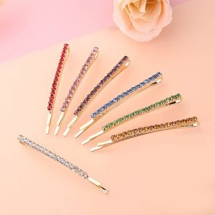 Clips de cheveux de cristal, clip de cheveux de brillance, Barrette de cheveux de strass, accessoires de cheveux
