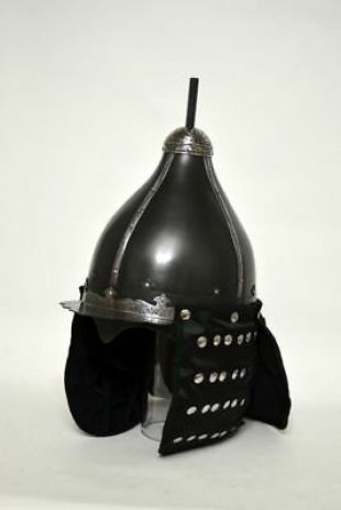 16GA Steel Medieval Korean Helmet/ Mongol Helmet Museum Etched Helmet Replica nh  | eBay