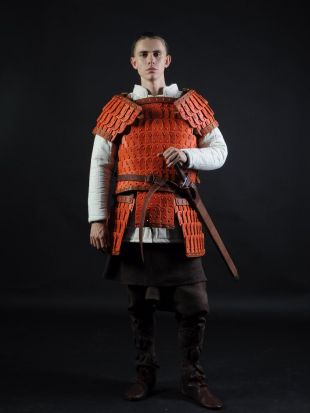 Cuir lamellar Viking cuirass, armure fantasy pour les événements médiévaux et historiques, armure Lamellar faite par Steel Mastery