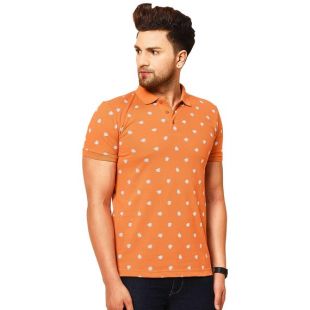 T-shirt Turms Desmond Orange Homme | Vêtements intelligents