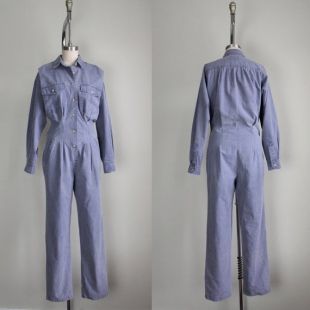 combinaison vintage // combinaisons de coton banana republic petite
