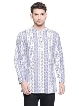 Generisch Chemise Kurta Middle East Thobe Pour Homme - Col