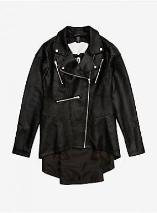The Umbrella Academy Allison Peplum Girls Moto Jacket Plus Size