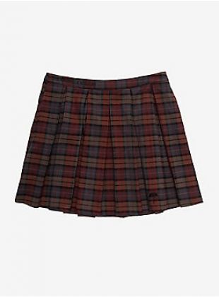 The Umbrella Academy Plaid Pleated Skirt Plus Size