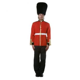 Dress Up America Adults Attractive Royal Guard Soldier Costume - Large