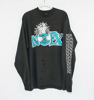 Vintage 1994 NOFX Tour Long Sleeve Shirt XL! RARE!!!  | eBay