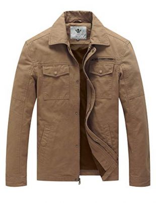 Men's Fall Multi Pocket Coat Field Jacket