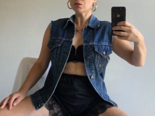Coupez levi’s Denim Vest | Millésime des années 90 | Grunge - France | Camionneur | Surdimensionné
