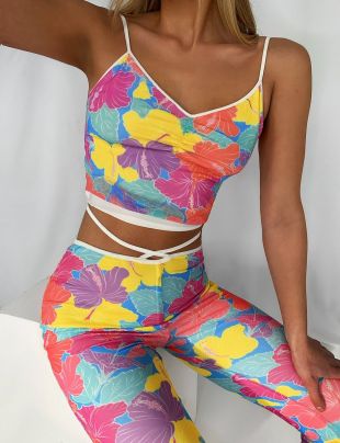 Evella Top in Floral