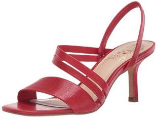 Vince Camuto womens Heeled Sandal,Razz Red, 9 M US