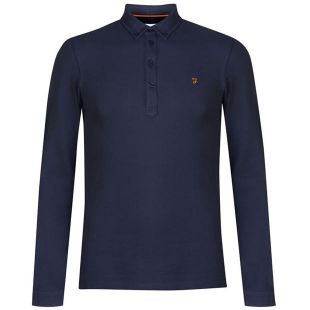 Farah Vintage - Farah Merriweather Long Sleeve Polo Mens