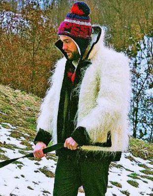 Jack Whitehall Travels With My Father Fur Jacket