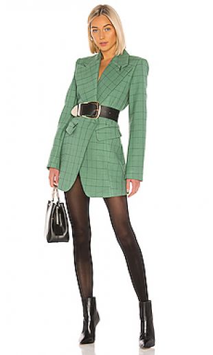 WornOnTV: Christine's green embellished tweed jacket on Selling Sunset, Christine Quinn