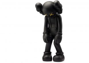 KAWS Small Lie Companion Vinyl Figure Black