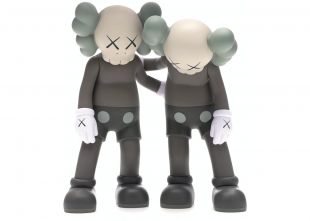 KAWS Along The Way Vinyl Figure Brown