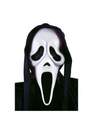 fun world - Fun World Adult Scream Mask Standard