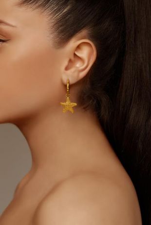 Vivien Earrings - 24k Gold