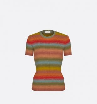 Dioraura Sweater Multicolor Wool and Silk - Ready-to-wear - Women's Fashion | DIOR